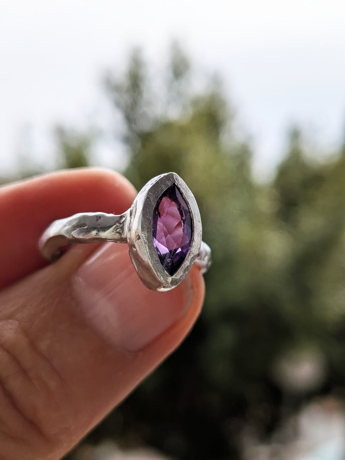 DESPERTAR anillo - Amatista